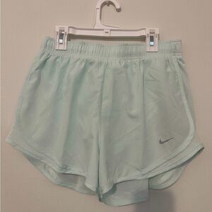 Nike Women's Mint Green Athletic Shorts